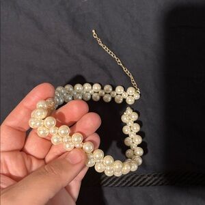 Elegant Gold Beaded choker